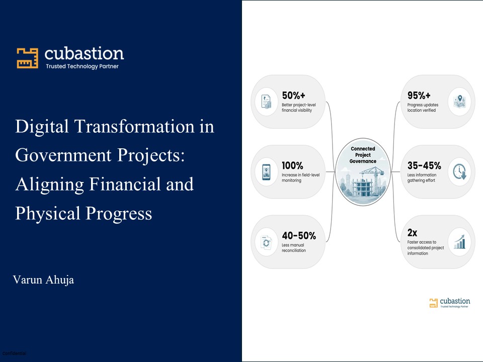 Digital Transformation in Government Projects: Aligning Financial and Physical Progress
