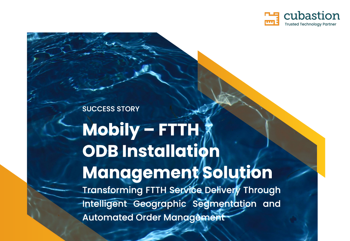 Mobily – FTTH ODB Installation Management Solution