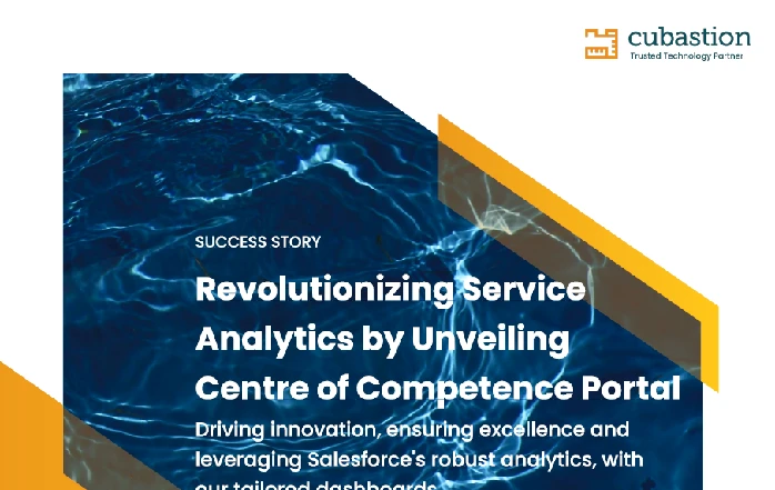 Revolutionizing Service Analytics by Unveiling Centre of Competence Portal