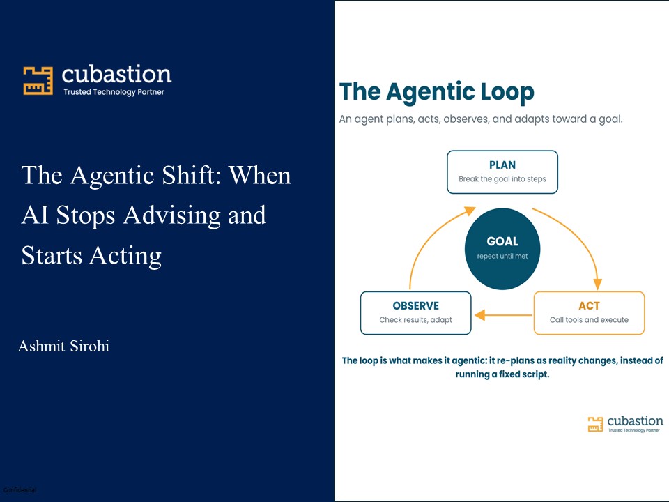 The Agentic Shift: When AI Stops Advising and Starts Acting