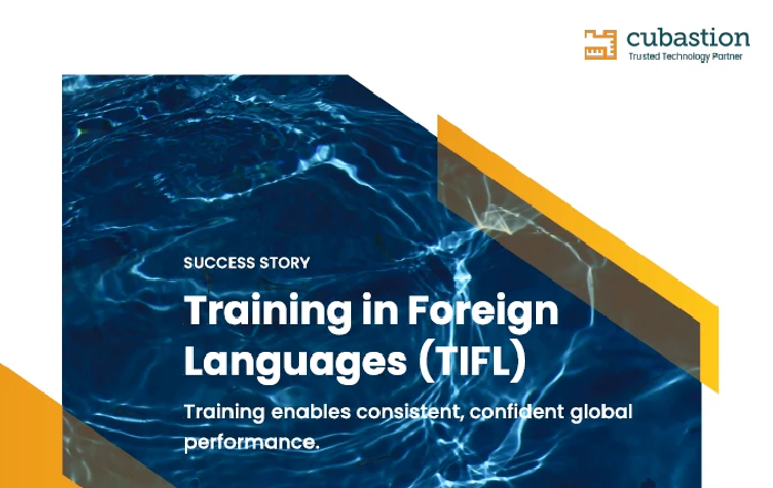 Training in Foreign Languages (TIFL)