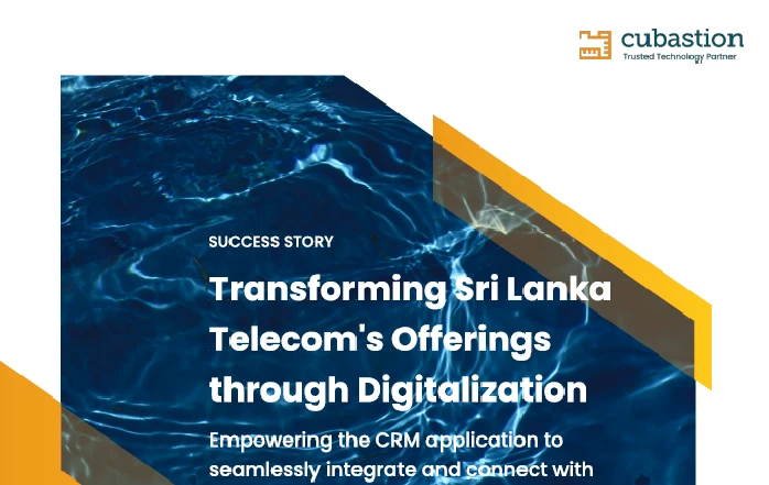 Transforming Sri Lanka Telecom's Offerings through Digitalization